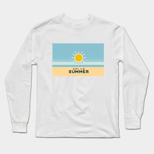 Hello Summer Long Sleeve T-Shirt